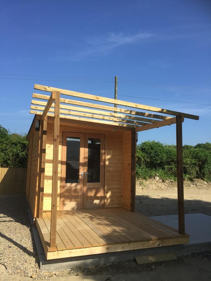 Romantic Getaway Luxury Wooden Cabin With Private Hot Tub And Bbq 阿伯里斯特威斯 外观 照片